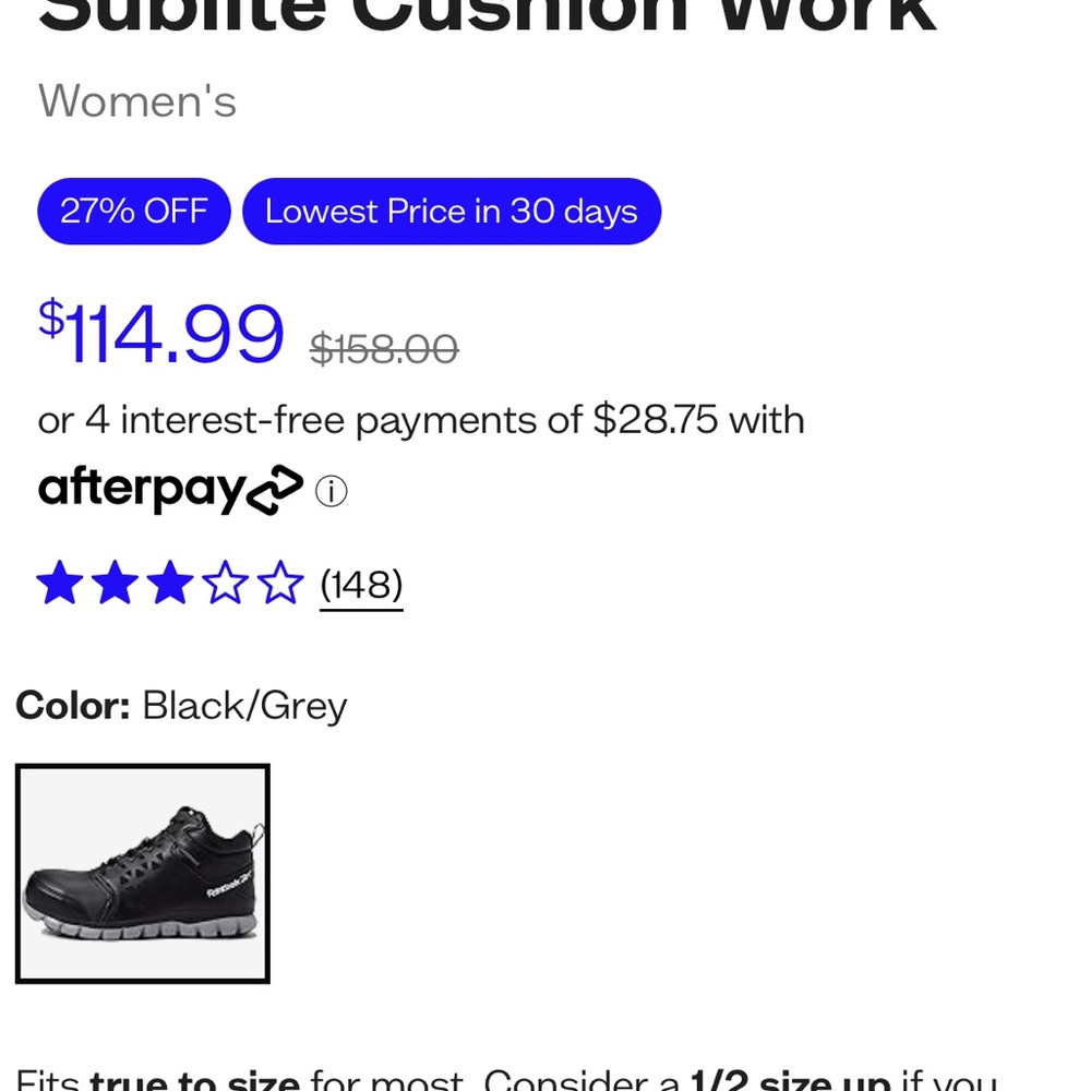 Reebox Work Boots